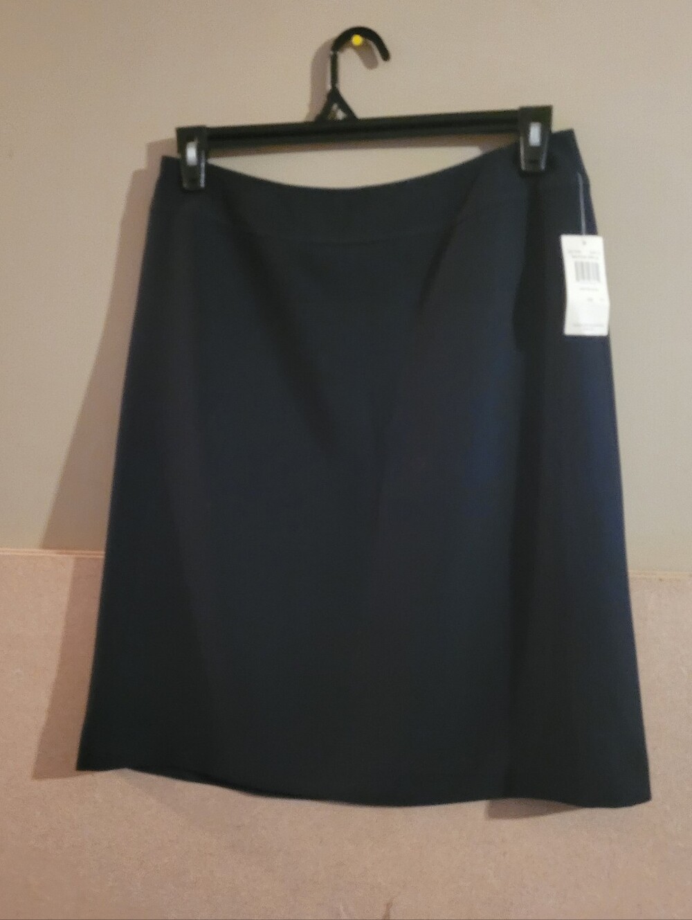 Rafaella Classic Women's Navy A-Line Skirt Size 12